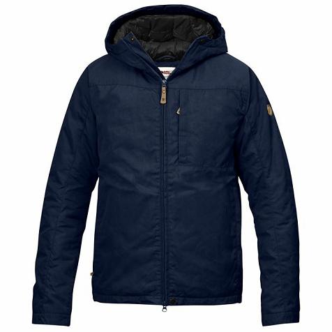 Fjallraven Kiruna Winter Jacket Navy Singapore For Men (SG-585750)